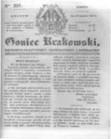 Goniec Krakowski: dziennik polityczny, historyczny i literacki. 1831.09.17 nr221
