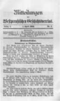 Mitteilungen des Westpreussischen Geschichtsvereins. 1906 Jahrg.5 nr2