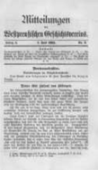 Mitteilungen des Westpreussischen Geschichtsvereins. 1906 Jahrg.5 nr3