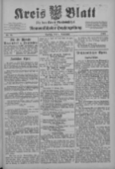 Kreis Blatt f&uuml;r den Kreis Neutomischeler zugleich Hopfenzeitung 1902.11.04 Nr86