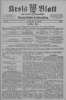 Kreis Blatt f&uuml;r den Kreis Neutomischeler zugleich Hopfenzeitung 1902.12.19 Nr99
