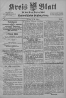 Kreis Blatt f&uuml;r den Kreis Neutomischeler zugleich Hopfenzeitung 1903.01.09 Jg.22 Nr3