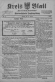 Kreis Blatt f&uuml;r den Kreis Neutomischeler zugleich Hopfenzeitung 1903.01.13 Jg.22 Nr4
