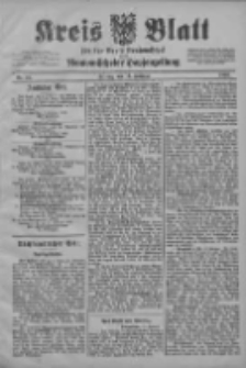 Kreis Blatt f&uuml;r den Kreis Neutomischeler zugleich Hopfenzeitung 1903.02.13 Jg.22 Nr13