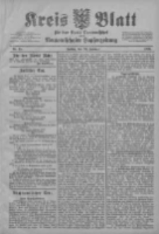 Kreis Blatt f&uuml;r den Kreis Neutomischeler zugleich Hopfenzeitung 1903.02.20 Jg.22 Nr15