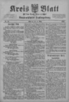 Kreis Blatt f&uuml;r den Kreis Neutomischeler zugleich Hopfenzeitung 1903.03.10 Jg.22 Nr20