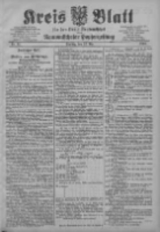 Kreis Blatt f&uuml;r den Kreis Neutomischeler zugleich Hopfenzeitung 1903.05.12 Jg.22 Nr37