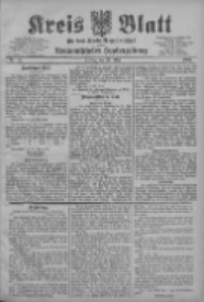 Kreis Blatt f&uuml;r den Kreis Neutomischeler zugleich Hopfenzeitung 1903.05.22 Jg.22 Nr40