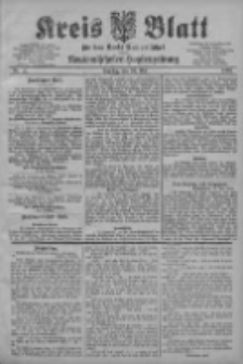 Kreis Blatt f&uuml;r den Kreis Neutomischeler zugleich Hopfenzeitung 1903.05.26 Jg.22 Nr41
