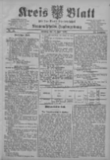 Kreis Blatt f&uuml;r den Kreis Neutomischeler zugleich Hopfenzeitung 1903.06.16 Jg.22 Nr46