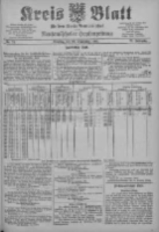 Kreis Blatt für den Kreis Neutomischeler zugleich Hopfenzeitung 1903.09.22 Jg.22 Nr74
