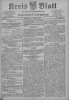 Kreis Blatt f&uuml;r den Kreis Neutomischeler zugleich Hopfenzeitung 1903.10.02 Jg.22 Nr77