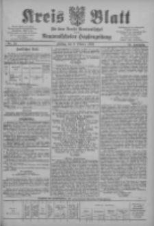 Kreis Blatt f&uuml;r den Kreis Neutomischeler zugleich Hopfenzeitung 1903.10.09 Jg.22 Nr79