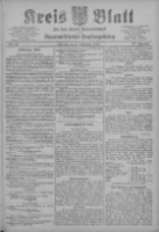 Kreis Blatt f&uuml;r den Kreis Neutomischeler zugleich Hopfenzeitung 1903.11.03 Jg.22 Nr86