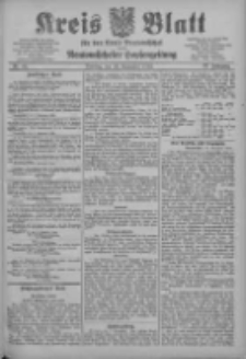 Kreis Blatt f&uuml;r den Kreis Neutomischeler zugleich Hopfenzeitung 1903.11.10 Jg.22 Nr88
