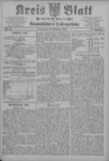 Kreis Blatt für den Kreis Neutomischeler zugleich Hopfenzeitung 1903.11.27 Jg.22 Nr93