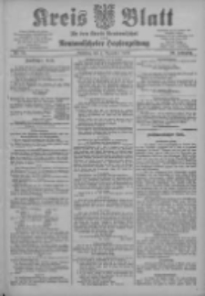 Kreis Blatt f&uuml;r den Kreis Neutomischeler zugleich Hopfenzeitung 1903.12.01 Jg.22 Nr94