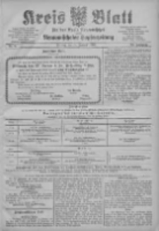 Kreis Blatt f&uuml;r den Kreis Neutomischeler zugleich Hopfenzeitung 1904.01.15 Jg.23 Nr5