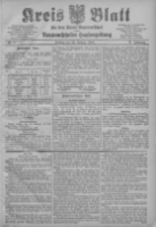 Kreis Blatt f&uuml;r den Kreis Neutomischeler zugleich Hopfenzeitung 1904.01.22 Jg.23 Nr7