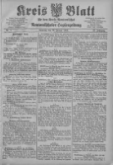 Kreis Blatt f&uuml;r den Kreis Neutomischeler zugleich Hopfenzeitung 1904.01.26 Jg.23 Nr8