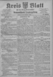 Kreis Blatt f&uuml;r den Kreis Neutomischeler zugleich Hopfenzeitung 1904.02.12 Jg.23 Nr13
