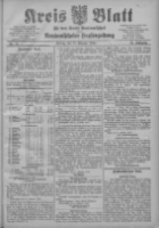 Kreis Blatt f&uuml;r den Kreis Neutomischeler zugleich Hopfenzeitung 1904.02.19 Jg.23 Nr15