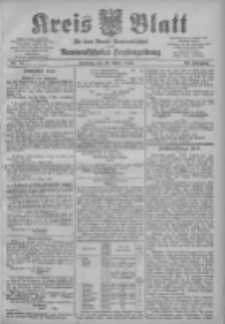 Kreis Blatt f&uuml;r den Kreis Neutomischeler zugleich Hopfenzeitung 1904.03.22 Jg.23 Nr24