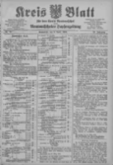 Kreis Blatt f&uuml;r den Kreis Neutomischeler zugleich Hopfenzeitung 1904.04.02 Jg.23 Nr27