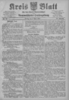 Kreis Blatt f&uuml;r den Kreis Neutomischeler zugleich Hopfenzeitung 1904.04.08 Jg.23 Nr29