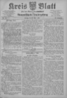 Kreis Blatt f&uuml;r den Kreis Neutomischeler zugleich Hopfenzeitung 1904.05.13 Jg.23 Nr39
