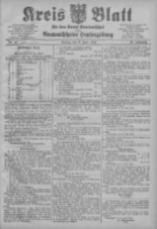 Kreis Blatt f&uuml;r den Kreis Neutomischeler zugleich Hopfenzeitung 1904.06.03 Jg.23 Nr45