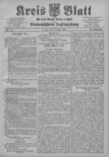 Kreis Blatt f&uuml;r den Kreis Neutomischeler zugleich Hopfenzeitung 1904.06.10 Jg.23 Nr47