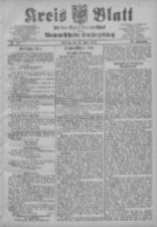 Kreis Blatt für den Kreis Neutomischeler zugleich Hopfenzeitung 1904.06.17 Jg.23 Nr49