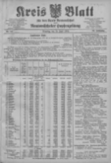 Kreis Blatt f&uuml;r den Kreis Neutomischeler zugleich Hopfenzeitung 1904.06.21 Jg.23 Nr50