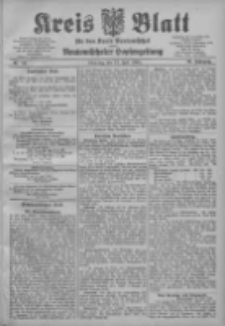 Kreis Blatt f&uuml;r den Kreis Neutomischeler zugleich Hopfenzeitung 1904.07.12 Jg.23 Nr56