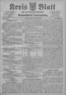 Kreis Blatt f&uuml;r den Kreis Neutomischeler zugleich Hopfenzeitung 1904.07.19 Jg.23 Nr58