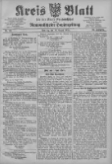 Kreis Blatt f&uuml;r den Kreis Neutomischeler zugleich Hopfenzeitung 1904.08.16 Jg.23 Nr66