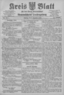 Kreis Blatt f&uuml;r den Kreis Neutomischeler zugleich Hopfenzeitung 1904.09.06 Jg.23 Nr72