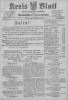 Kreis Blatt f&uuml;r den Kreis Neutomischeler zugleich Hopfenzeitung 1904.09.09 Jg.23 Nr73