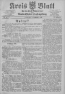 Kreis Blatt f&uuml;r den Kreis Neutomischeler zugleich Hopfenzeitung 1904.09.16 Jg.23 Nr75