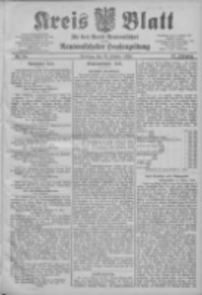 Kreis Blatt für den Kreis Neutomischeler zugleich Hopfenzeitung 1904.10.18 Jg.23 Nr84