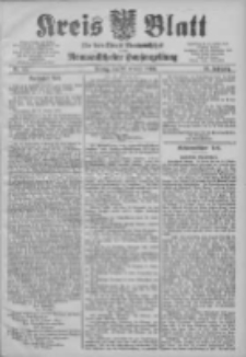 Kreis Blatt f&uuml;r den Kreis Neutomischeler zugleich Hopfenzeitung 1904.10.21 Jg.23 Nr85