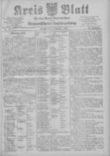 Kreis Blatt f&uuml;r den Kreis Neutomischeler zugleich Hopfenzeitung 1904.11.04 Jg.23 Nr89