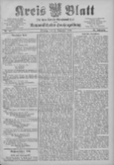 Kreis Blatt f&uuml;r den Kreis Neutomischeler zugleich Hopfenzeitung 1904.11.15 Jg.23 Nr92