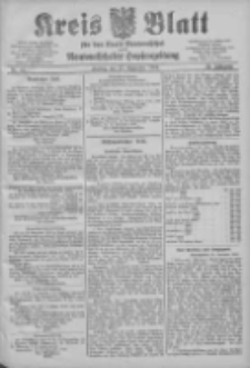 Kreis Blatt f&uuml;r den Kreis Neutomischeler zugleich Hopfenzeitung 1904.11.25 Jg.23 Nr95