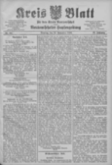 Kreis Blatt f&uuml;r den Kreis Neutomischeler zugleich Hopfenzeitung 1904.11.29 Jg.23 Nr96