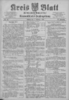 Kreis Blatt f&uuml;r den Kreis Neutomischeler zugleich Hopfenzeitung 1904.12.02 Jg.23 Nr97