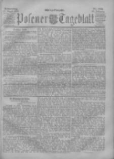 Posener Tageblatt 1901.08.15 Jg.40 Nr380