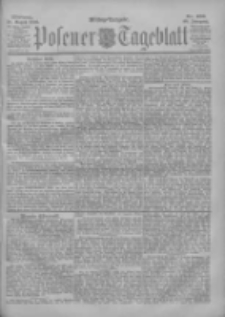 Posener Tageblatt 1901.08.28 Jg.40 Nr402
