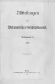 Mitteilungen des Westpreussischen Geschichtsvereins. 1914 Jahrg.13 nr4